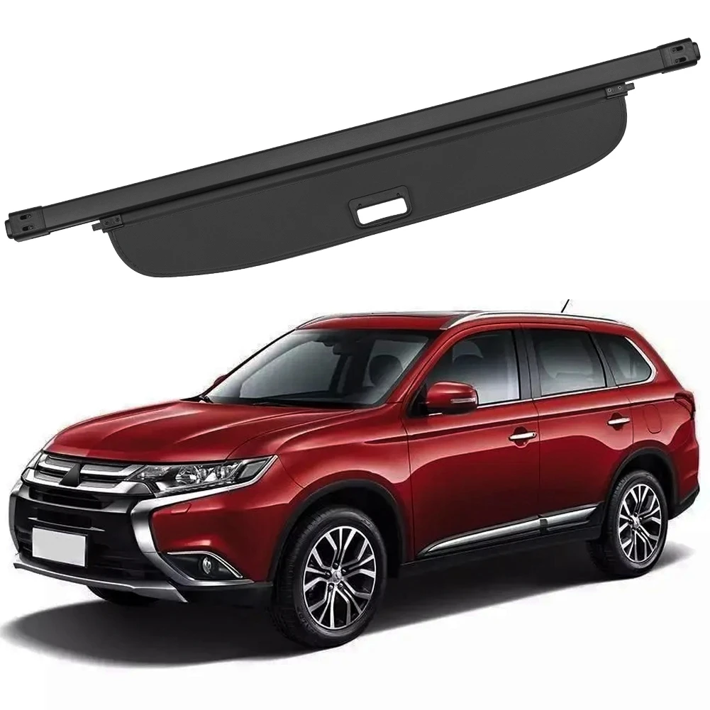 Car Trunk Shade Luggage Security Shield Rear Parcel Shelf Cargo Cover Fit For Mitsubishi Outlander 2013-2020 Manual Tailgate