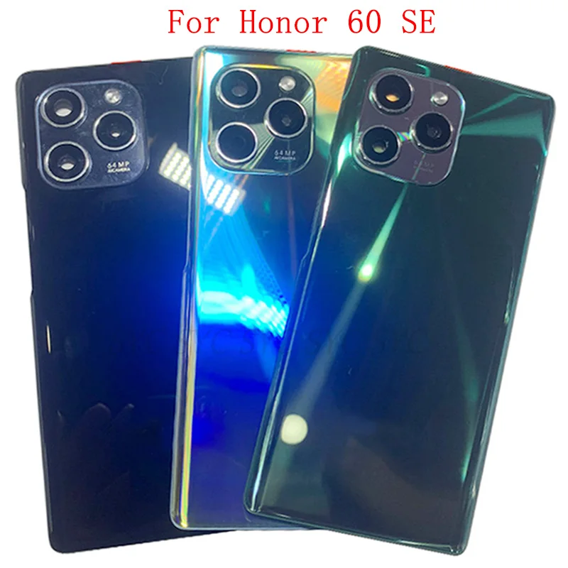 

Back Cover Rear Door Case Housing For Honor 60 SE Battery Cover with Camera Lens Logo Repair Parts