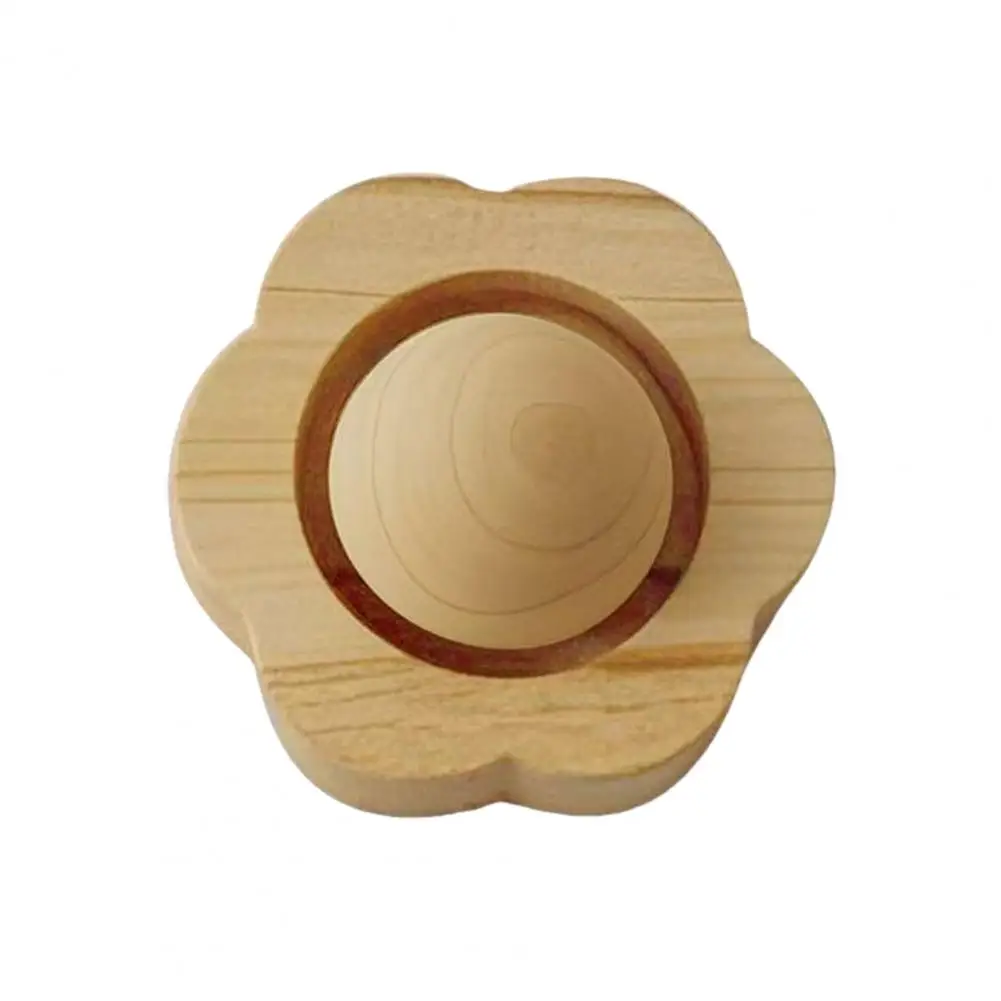 Round Ball Oil Diffuser Wooden Essential Oil Diffuser Round Ball Small Passive Aromatherapy Diffuser for Office Home Car Sauna
