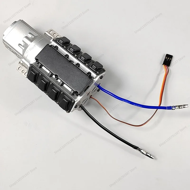 For 1/14 Gearbox, Gearbox, Tractor, Mud Head, Brushed Second Gear Gearbox