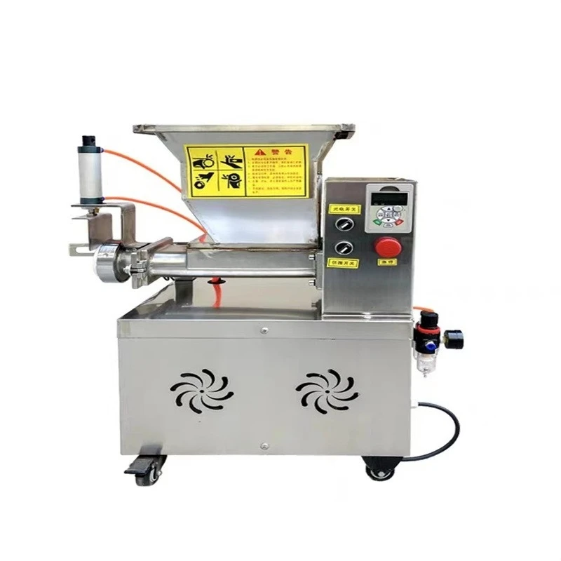 

Commercial moon cake filling slitting machine, biscuit dumpling buns automatic quantitative small dough slitting machine
