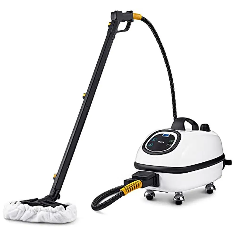 Professional High Pressure Steam Cleaner Made in Italy Ideal Home and Commercial Cleaning Chemical-Free 25-Piece Kit Digital