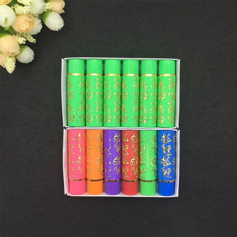 6PCS/Box Lipstick Dark Green Magic Lipgloss Lipstick Long Lasting Waterproof Butterfly Lip Tint Cosmetics Makeup Maquiagem R4T5 image 2