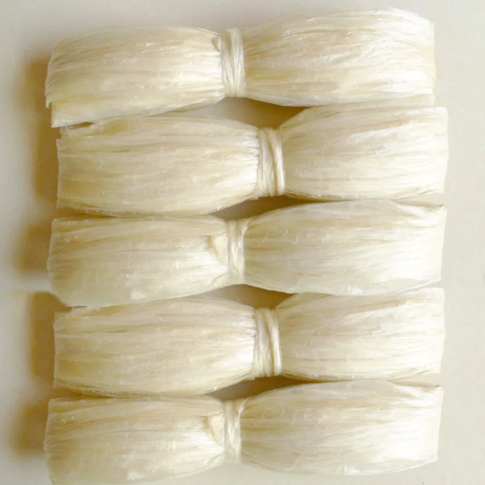 5 unids/lote 4X50cm carcasas de salchichas para barbacoa para salchicha concha de Salami piel herramientas para perritos calientes carne jamón herramientas de embalaje Indedibles