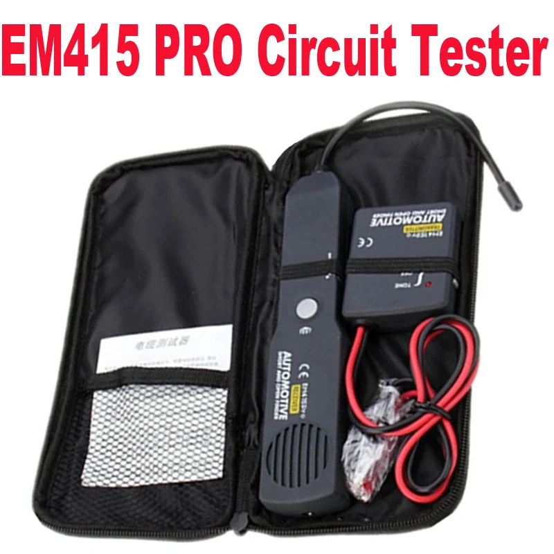 【Newest】 Professional EM415 Pro Automotive Cable Tracker, Short & Open Wire Locator, Car Electrical Fault Diagnostic Testing Too