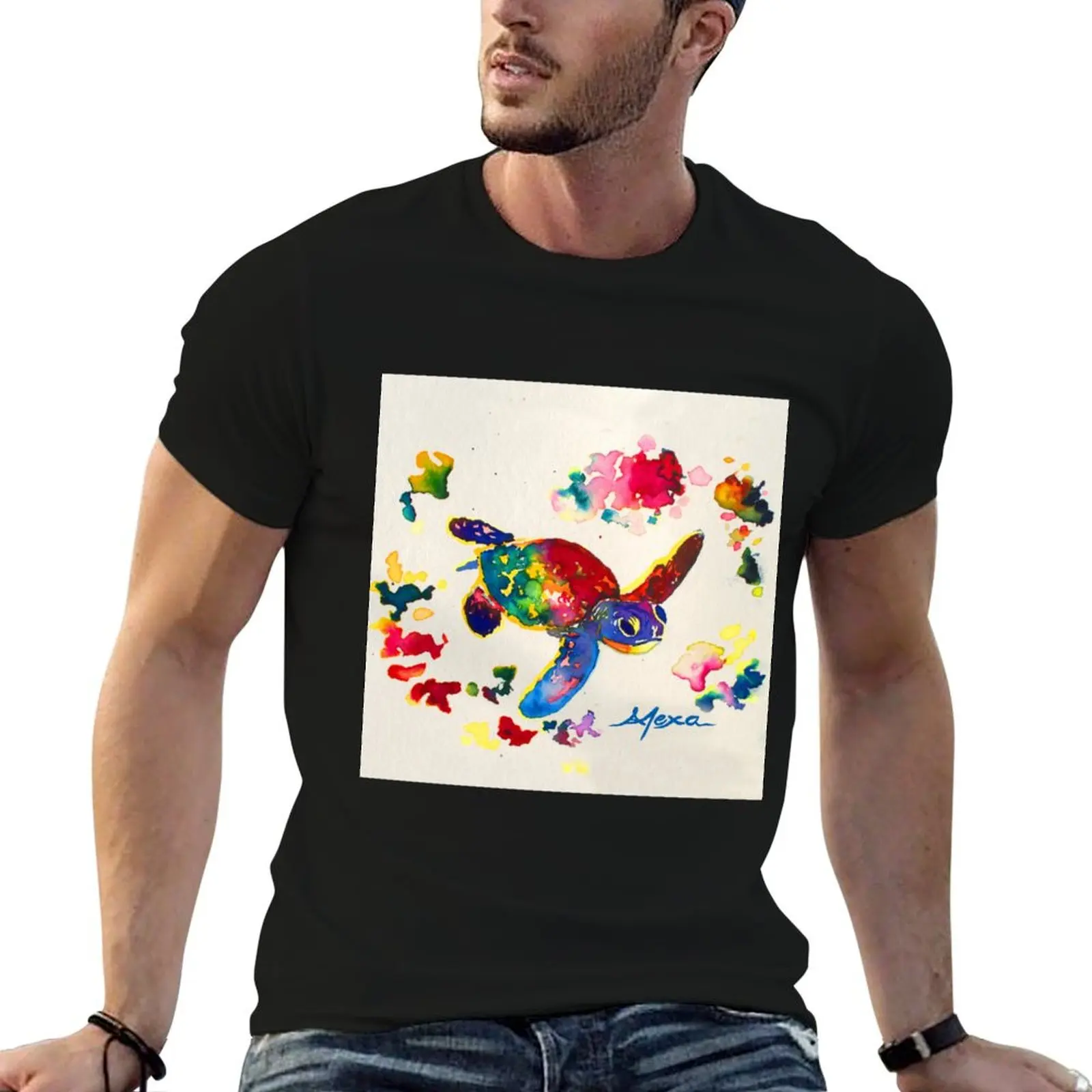 Inky Wings Hatchling T-Shirt Work Casual Loose Fit T-Shirt