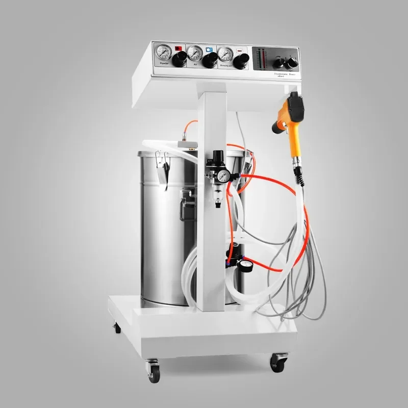 Industrial 101 Powder Spray Gun Intelligent Electrostatic Powder Coating Machine For Spraying Paint Metal