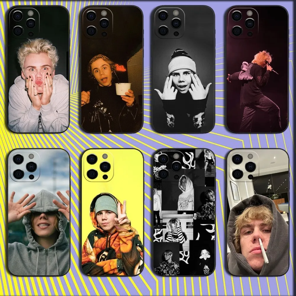 

Rap THE KID LAROI Phone Case For iPhone 16,15,14,13,12,11,Pro,X,XS,Max,XR,Plus,Mini Soft Black Cover