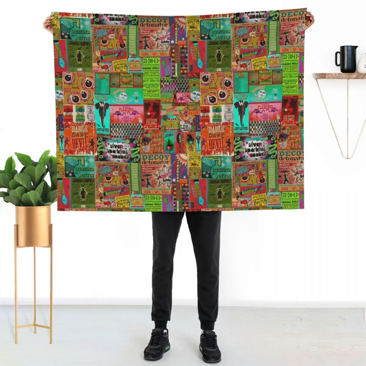 Weasley's Wizard Wheezes Collage Throw Blanket For Baby Weighted Giant Sofa Quilt christmas gifts Polar Blankets
