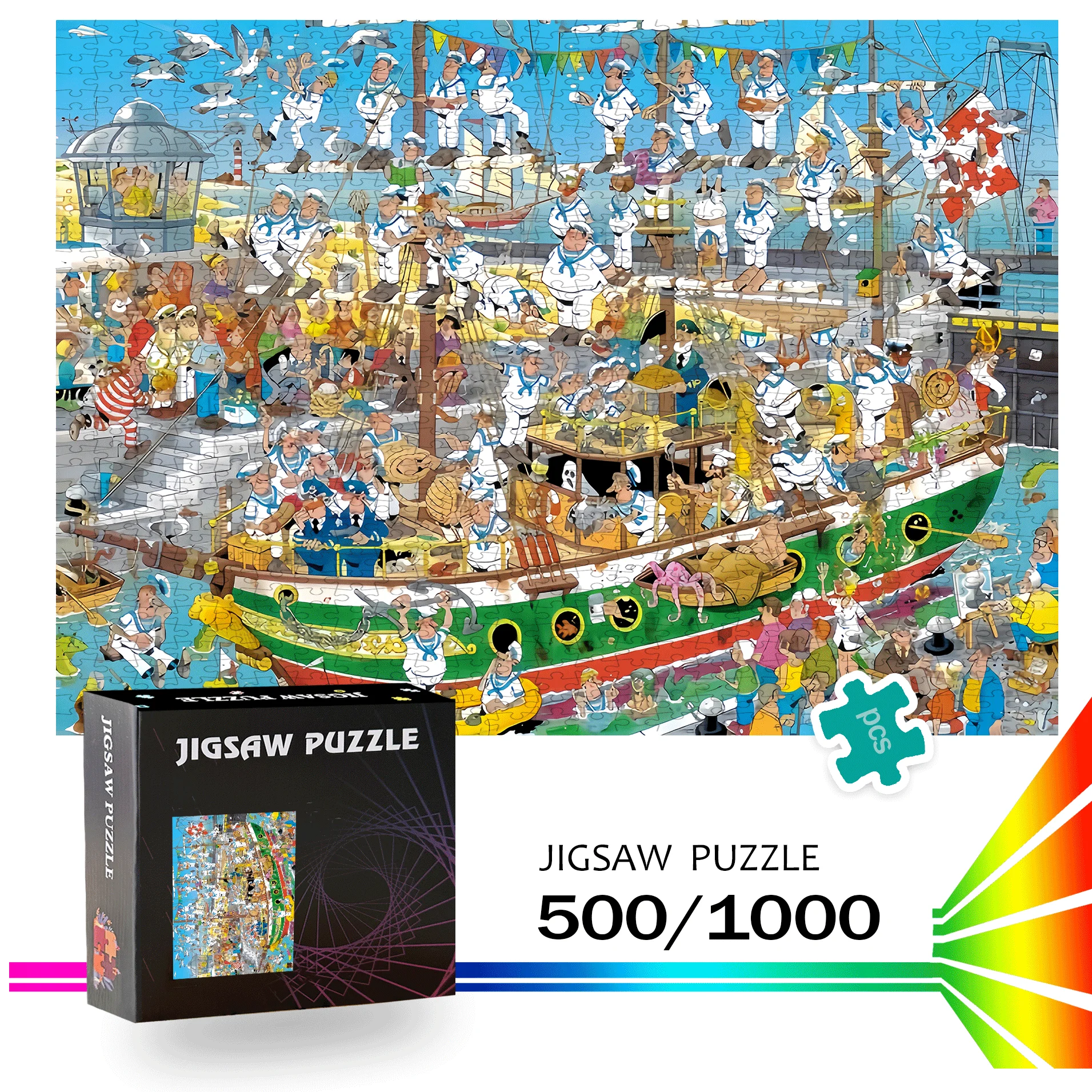 Wharf, Sailor 500Pc… - image