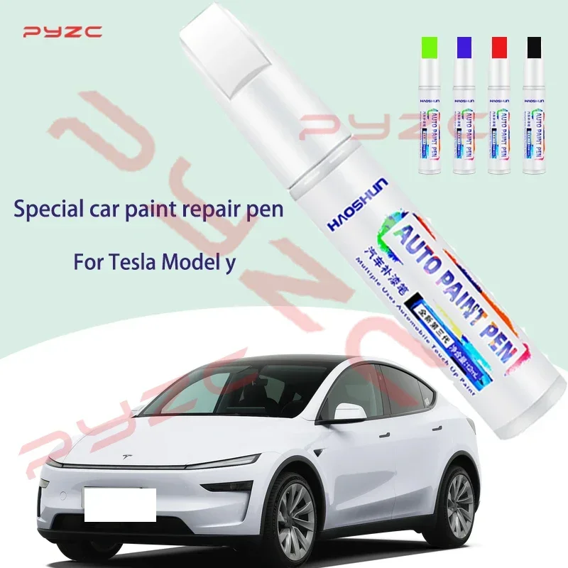For Tesla Model Y Paint Touch Up Pen Kit Car Paint Scratch Repair Car Scratch Remover Paint Repair Set Auto Accessories