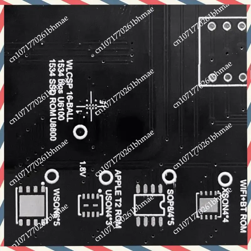 -A21Z T2 칩 읽기 및 쓰기 Air T2 Ssd Rom Typec Rom 홀더용 BIOS 소켓