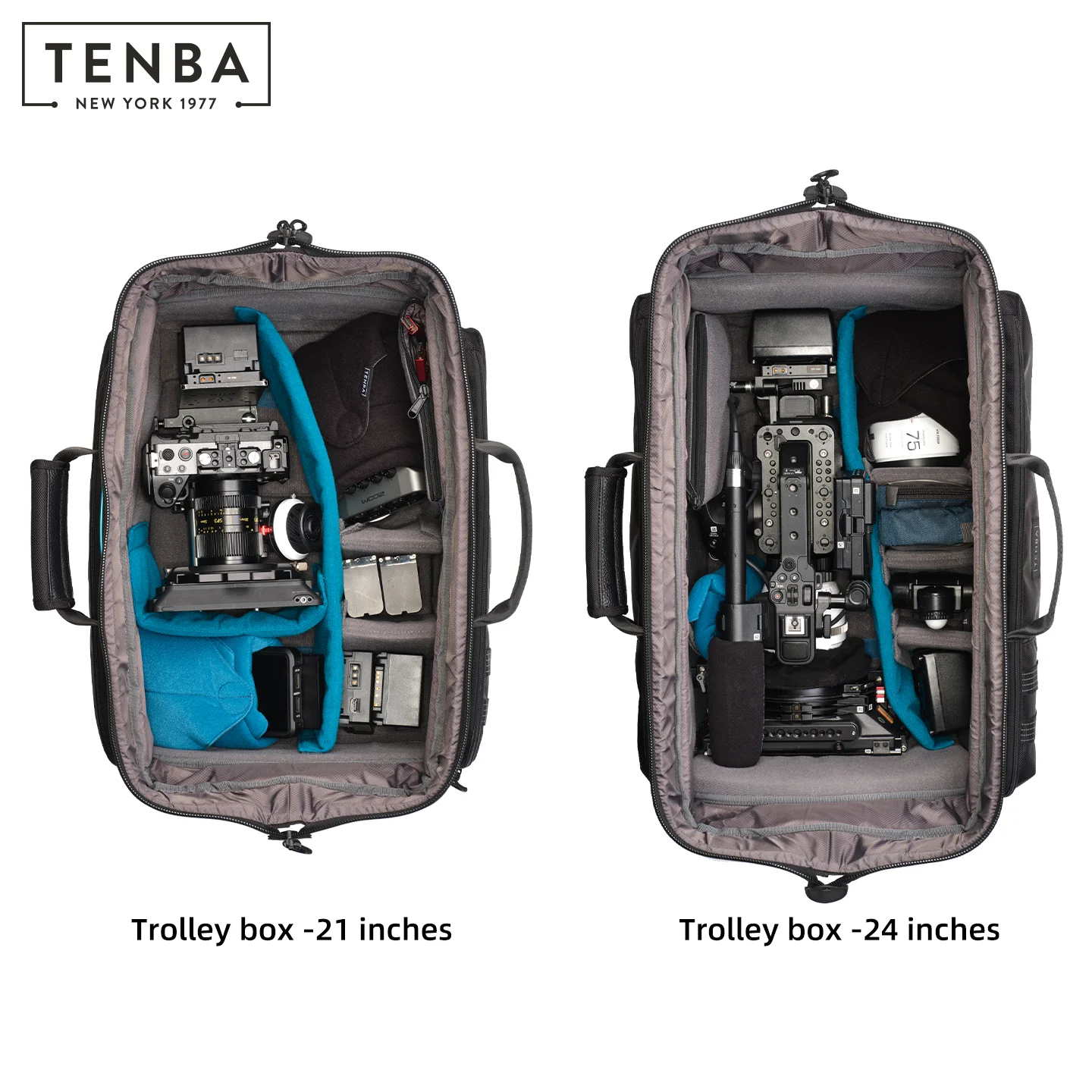 Tenba suitcase photography bag doctor bag FX6 FS7 RED large capacity durable luxury camera series Cineluxe v2 21/24