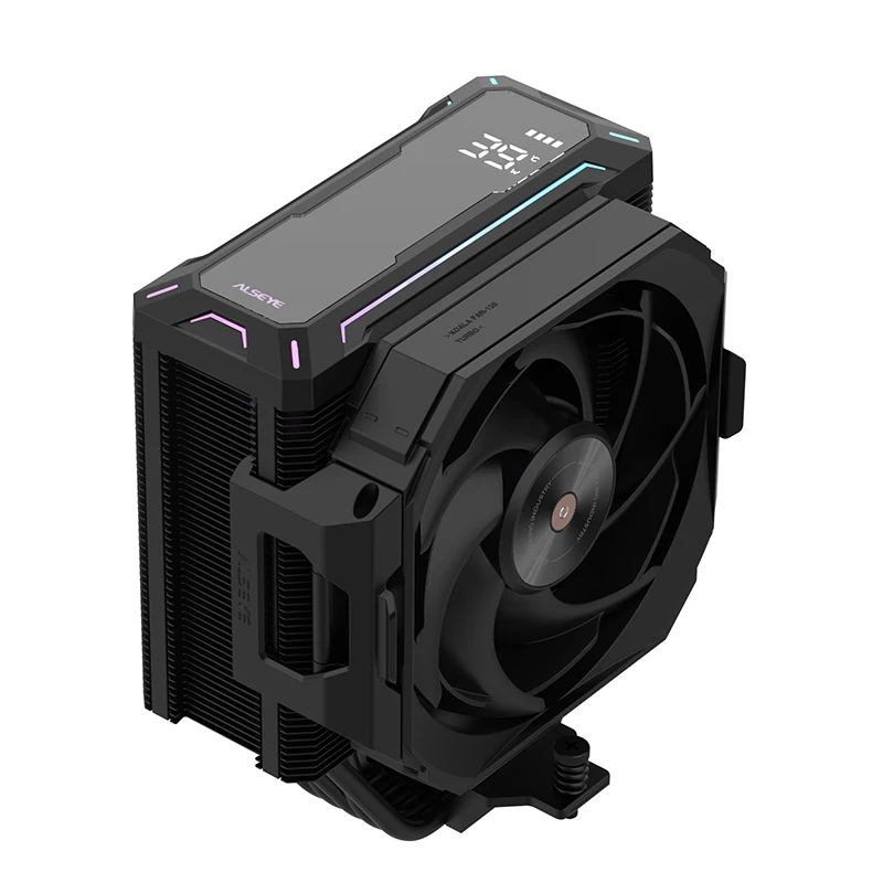 ALSEYE W500 Air-cooled radiator Single-tower 5 heat pipe desktop computer CPU cooler Supports 115X/1700/1851/AM5/AM4