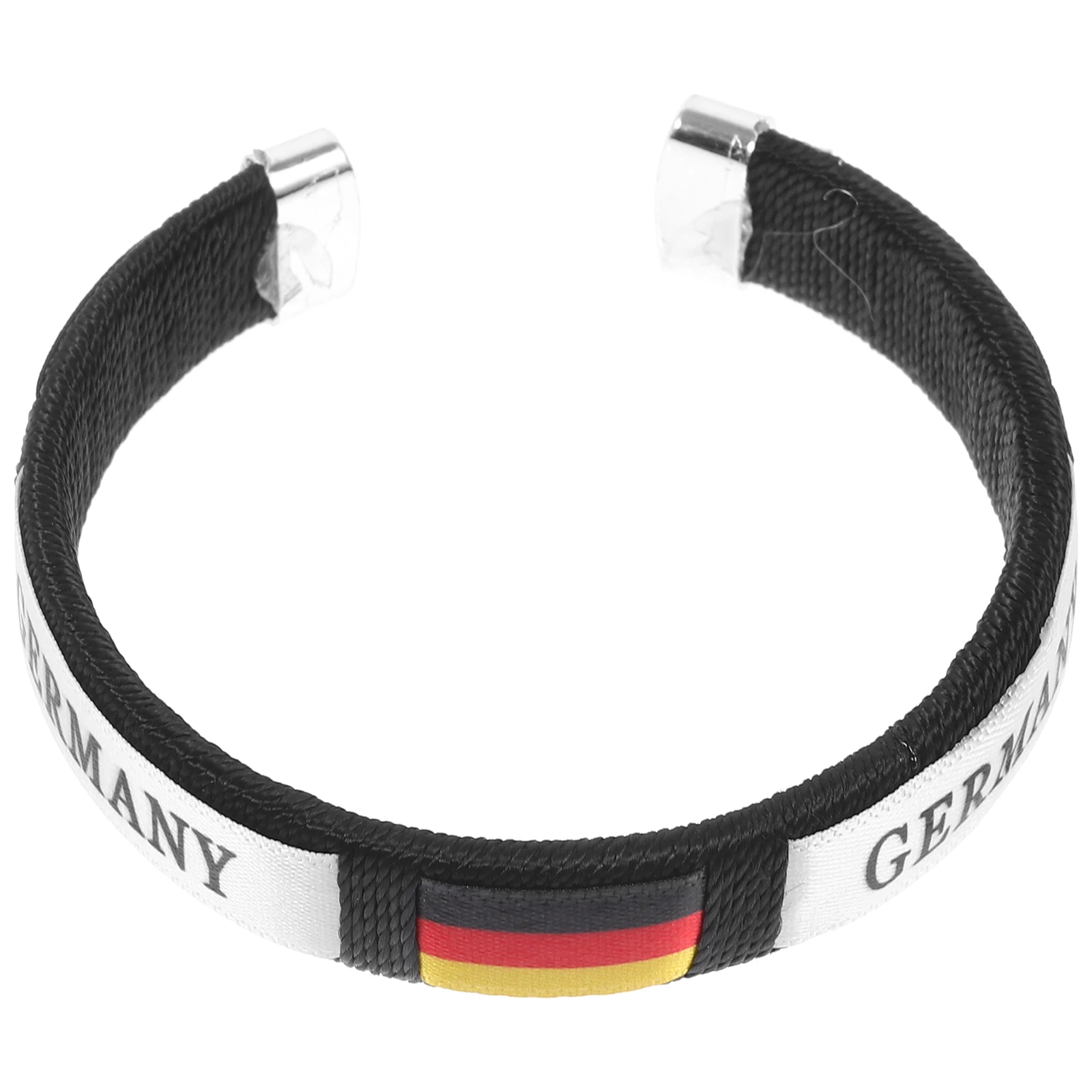 

Fan Bracelet Decorations Webbing Wristb Soccer Game Bracelets Flags Themed Portable Cheer Supplies Decors Spain 2024