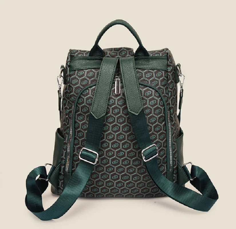 2026 Fashion Luxury Anti Theft Large Capacity Travel Backpacks Women's High Quality Soft Leather Shoulder Bags Crossbody Bag