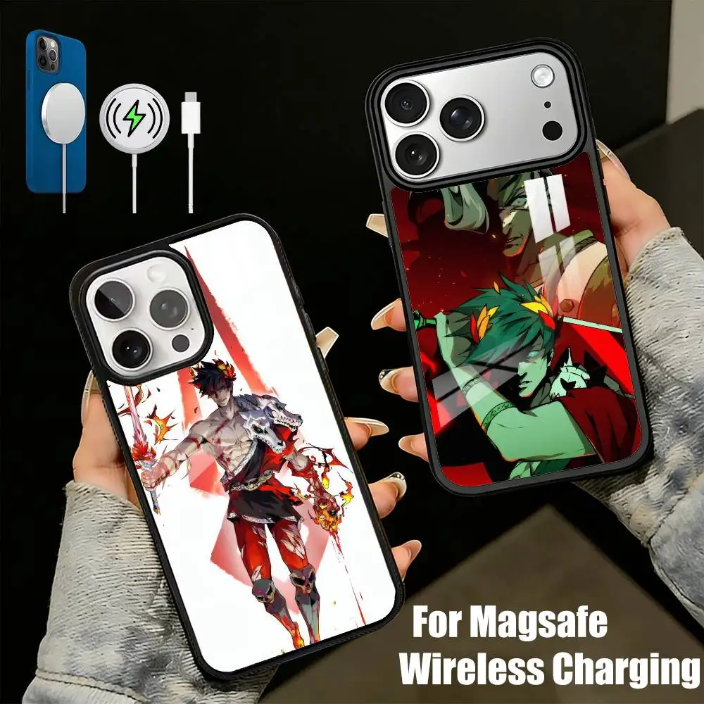

Z-ZagreuS-S Game H-Hade-eES Phone Case For iPhone17,16,15,14,13 Plus,Pro Max Magnetic For Magsafe Wireless Charging