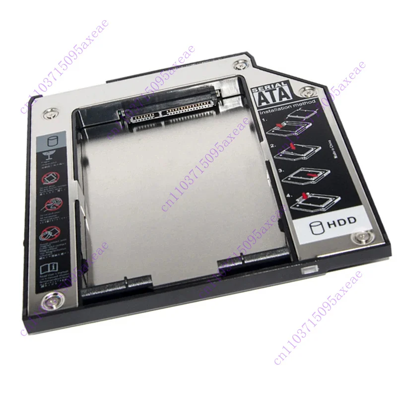 Caddy HDD SATA 2. ° SSD de 9,5mm para Lenovo Thinkpad T420s T430s T500 W500 T400 T410 disco duro Caddy