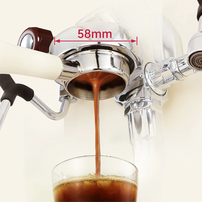 MDK Stainless Steel 12 Bar Italian Ulka Pump Single Group Espresso Commercial Coffee Machine E61 Semi-Automatic Machine