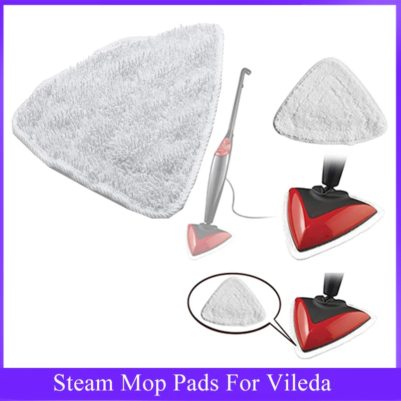 Microfiber Washable Reusable Mop For Vileda Steam Mop Pads Refill Replacement Hot Spray Steam Mop Cleaning Floor Tool Parts