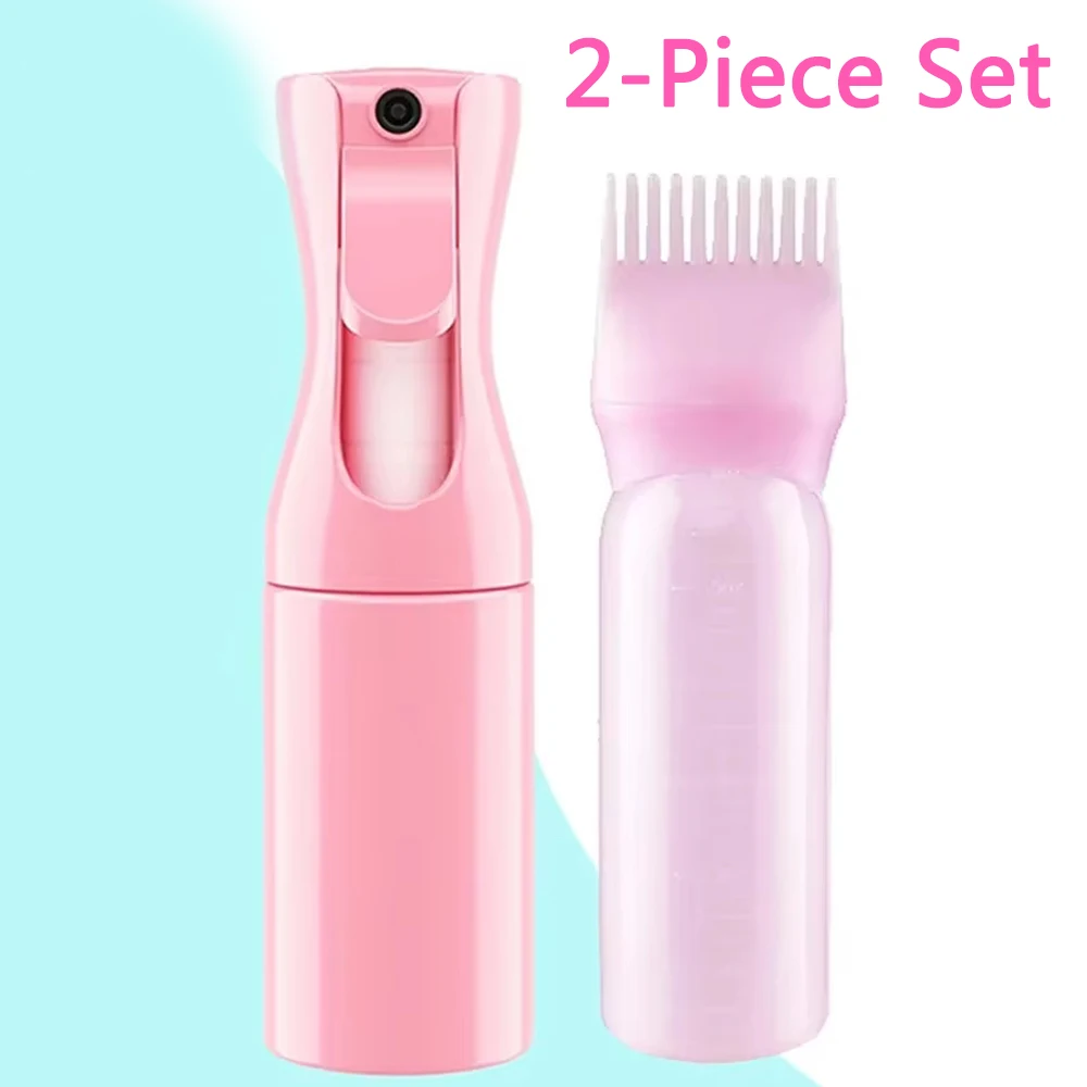 2pcs  Wig Spray Bottle,Fine Mist Spray for Hair, Plant Care,Pet Grooming,Cleaning, Refillable Spray Container,Christmas Gift