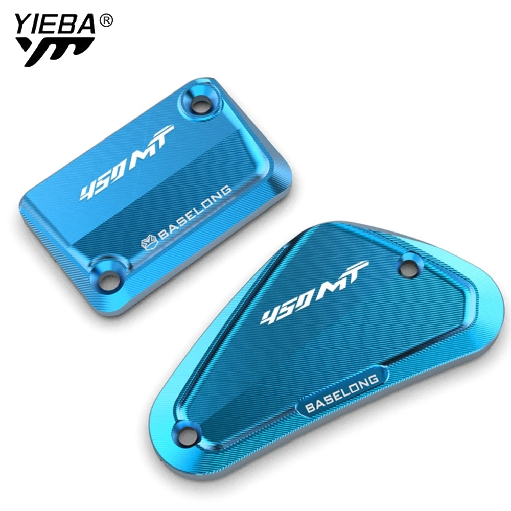 

ДЛЯ CFMOTO 450MT CF MOTO 450 MT 2023 2024 2025 Аксессуары для мотоциклов Передняя и задняя крышка резервуара для жидкости тормозной муфты CF450MT 2026