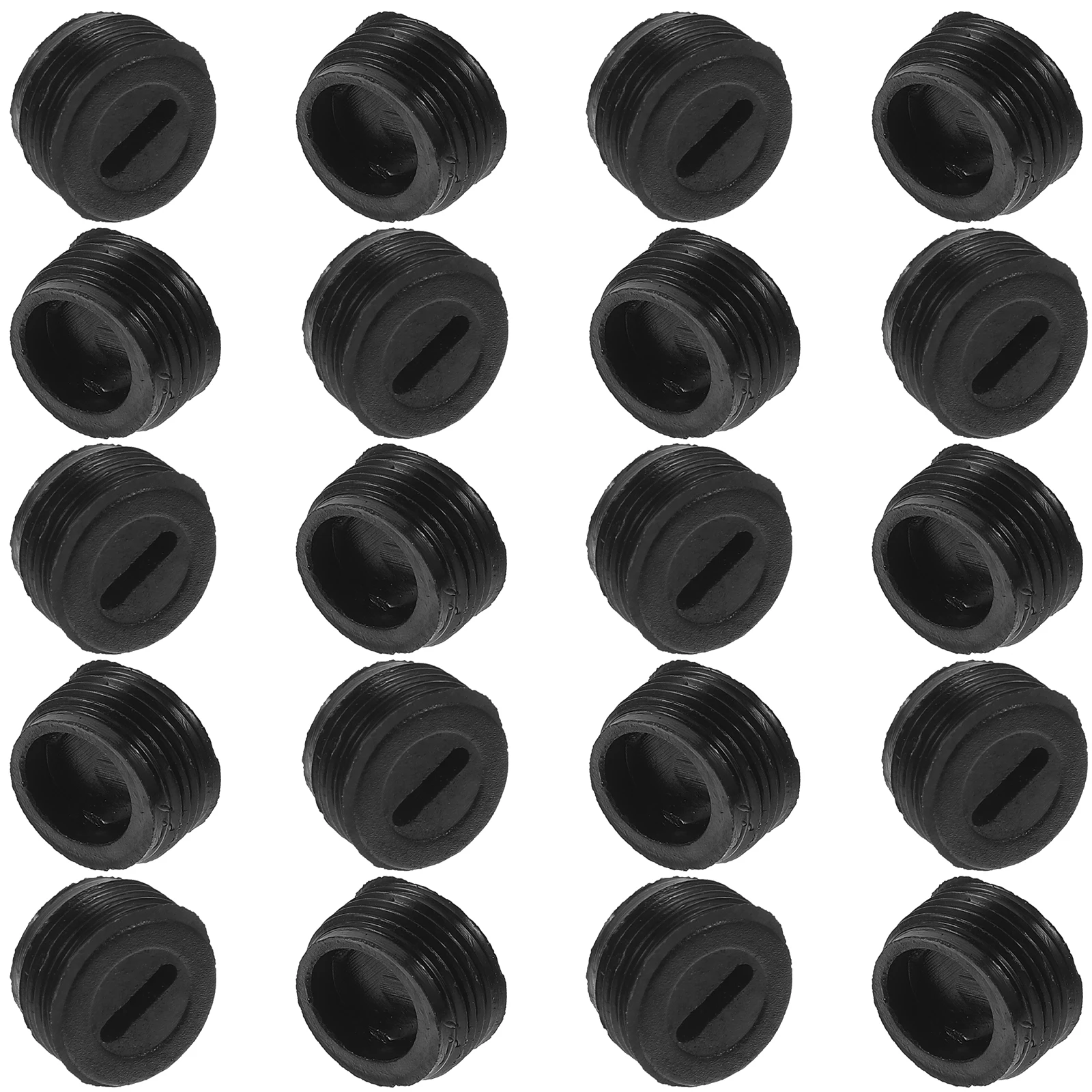 

10 Pairs 13mm Carbon Brush Cover Electric Drill Angle Grinder Cutting Machine Accessory Durable Plastic Cap Black Motor