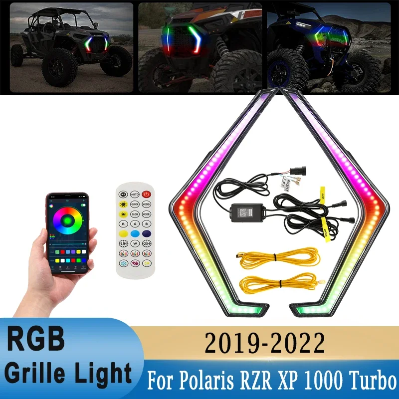 

Передняя Центральная решетка управления RGB для Polaris RZR XP 4 1000 Turbo 2019 - 2022