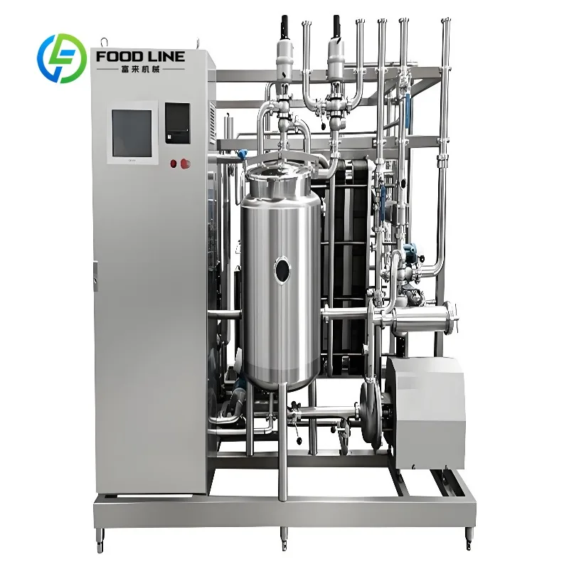 Versatile Pasteurizer Machine Multi Temperature Setting Milk Beer Beverage Processing Plant Sterilization Machine Customized