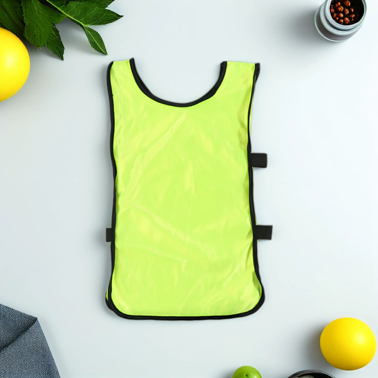 6 pezzi gilet da allenamento traspirante calcio pinnies Scrimmage calcio basket pratica attrezzature sportive gioventù