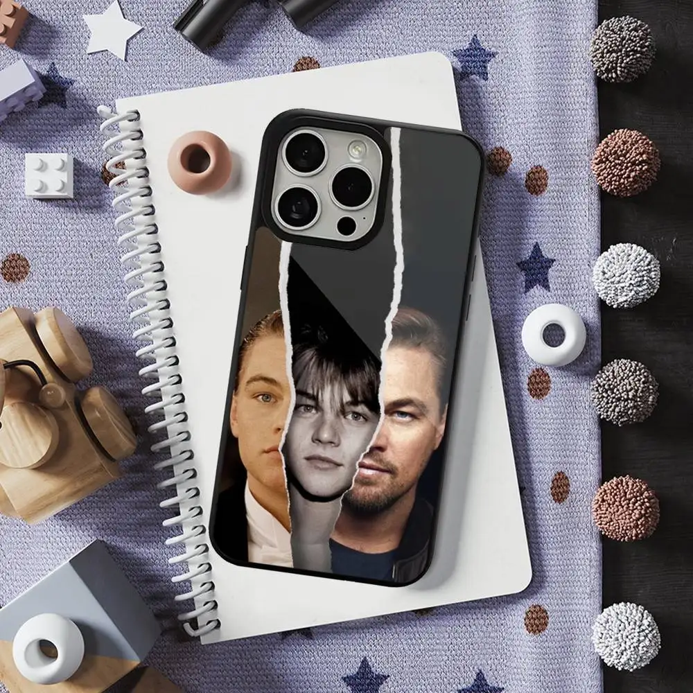Hot L-Leonardo Actor Phone Case  For iPhone 16,15,14,13,12,11,Pro,Max,Plus,Mini,Magsafe,Magnetic Wireless Charging Case