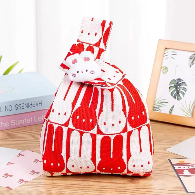 

Женская вязаная сумка, маленькая сумочка для хранения, подарочная сумка, вязаная сумка, ручная сумка