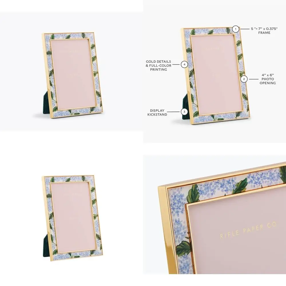 

4x6 Decorative Picture Frame for Cherished Photos with Loved Ones, Ideal for Home Display on Desks and Nightstands