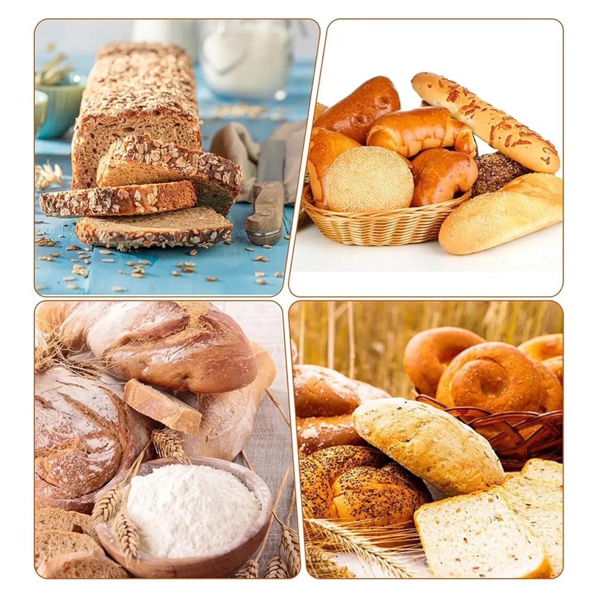 Light Weight Fermentation Basket, Baking Utensils, Country Bread Fermentation Basket, Rattan Bowl, Rattan Storage Cloth Cover