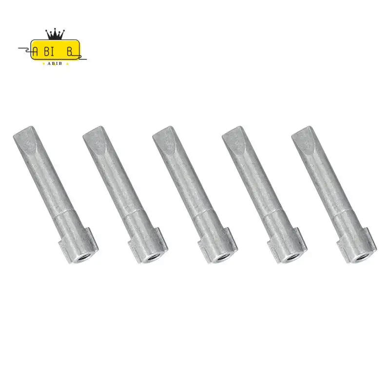 ABIB -5Pcs Silver Zince Anode Metal Zince Anode For Yamaha Outboard Engine 50HP-225HP 62Y-11325-00 62Y-11325-01