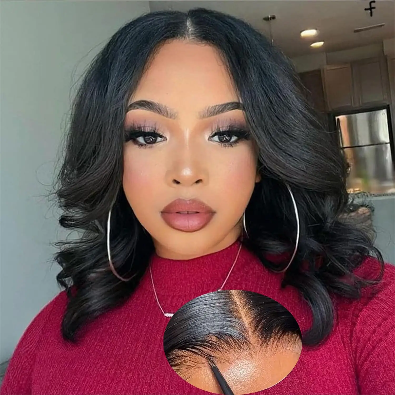 13x6 13x4 HD Transparent Body Wave Lace Front Wig Human Hair Brazilian Lace Frontal Wigs For Women