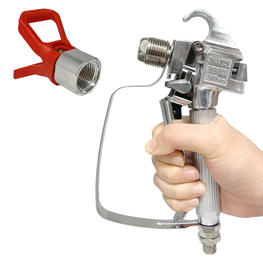 مسدس رش بدون هواء للبيع مسدس رش طلاء بدون هواء عالي الضغط 3600 Psi-001 #4