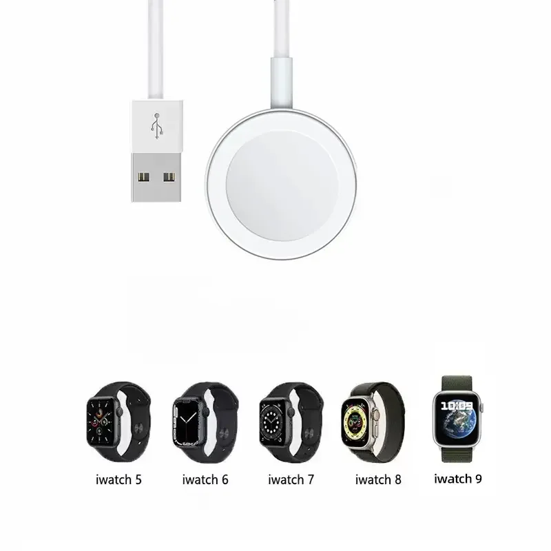 Cavo di ricarica wireless magnetico serie iWatch Ultra2/10/9/8/7/6/Se/Se/5/4/3/2