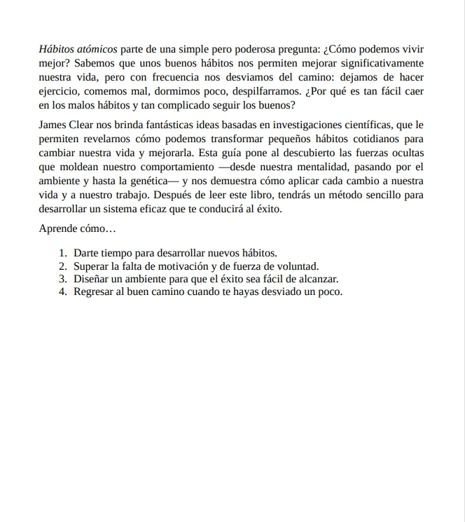 Hábitos atomicos,James Clear From，Atomic Habits, Tiny Habits to Great Results,Adult Self-Management Best Sellers,Spanish libros