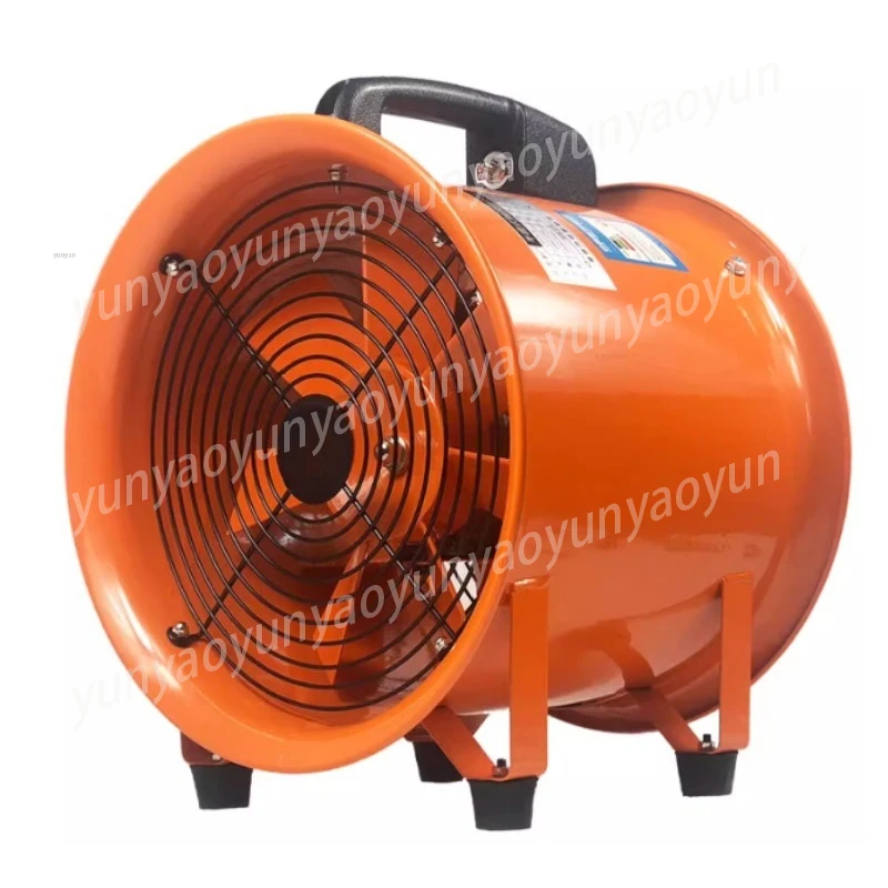 

Портативный осевой вентилятор 220В - Мощный промышленный вентилятор, вытяжной вентилятор для мастерских и гаражей