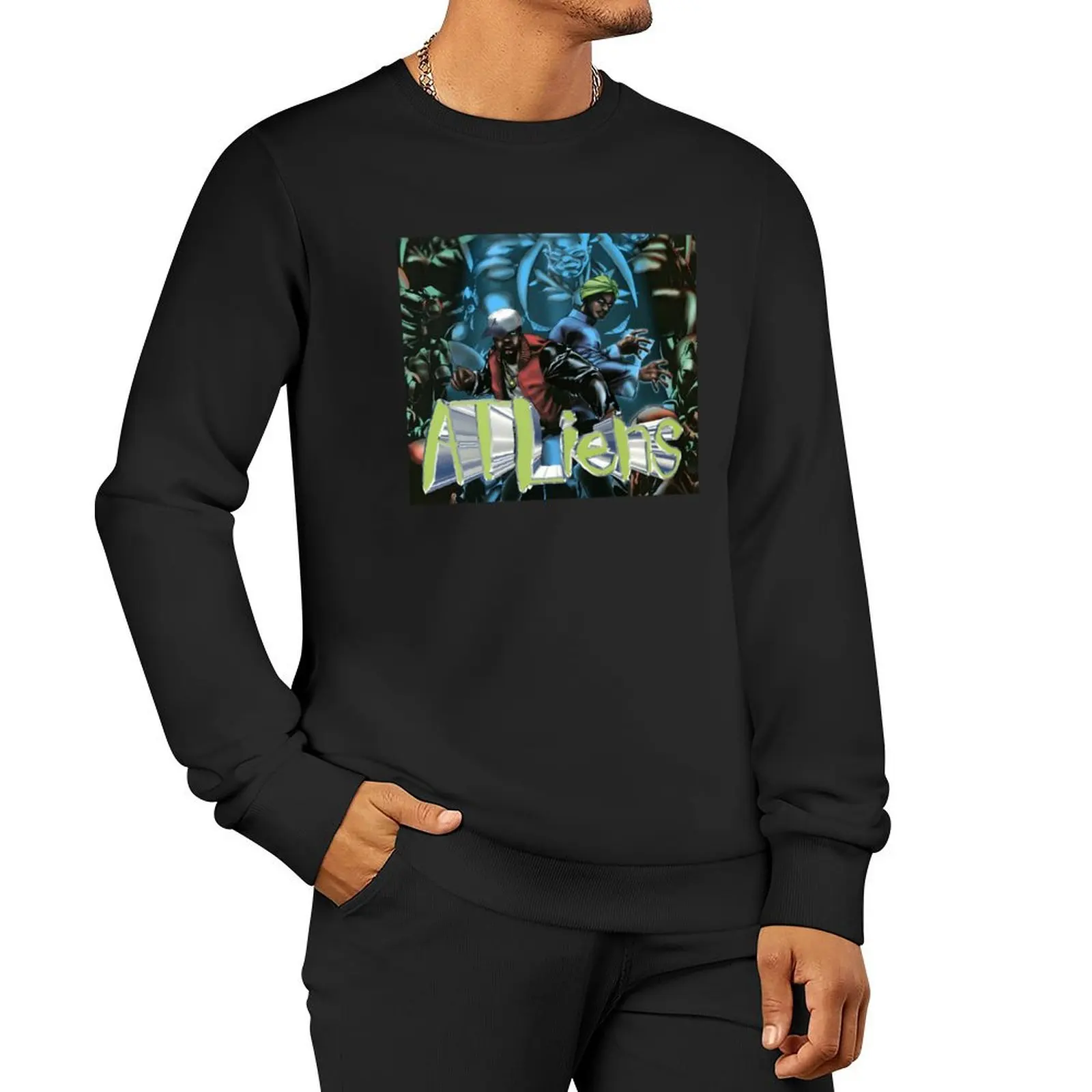 

Album atliens Pullover Hoodie men's clothes graphic t shirts men sweatshirt