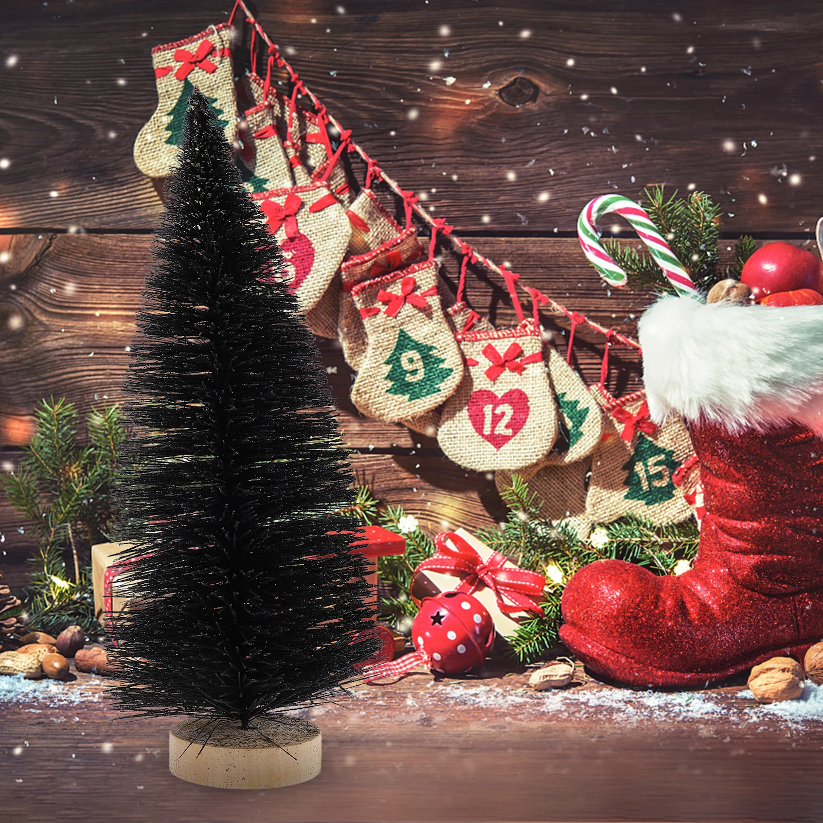 

Mini Christmas Tree Artificial Desktop Decor For Holiday Party Wedding Home Bar Small Xmas Trees Pine Xmas Tree