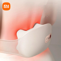 Xiaomi BREO Rechargeable Waist And Abdominal Massager Multi-part Heating Massage Device Warmer Belt For Girl Belly Back Heating