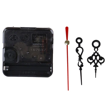사일런트 패션 쿼츠 시계 교체 무브먼트 메커니즘, 시간 분 초 DIY 벽시계 도구 부품, 1 세트 