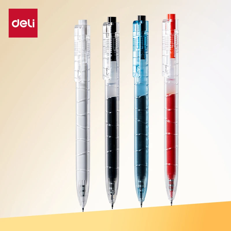 ديلي 3/6/9 قطعة 0.5 مللي متر الحبر الأسود الحبر الأحمر التجفيف السريع هلام أقلام مدرسة طالب اللوازم المكتبية القرطاسية توقيع القلم هدية #1