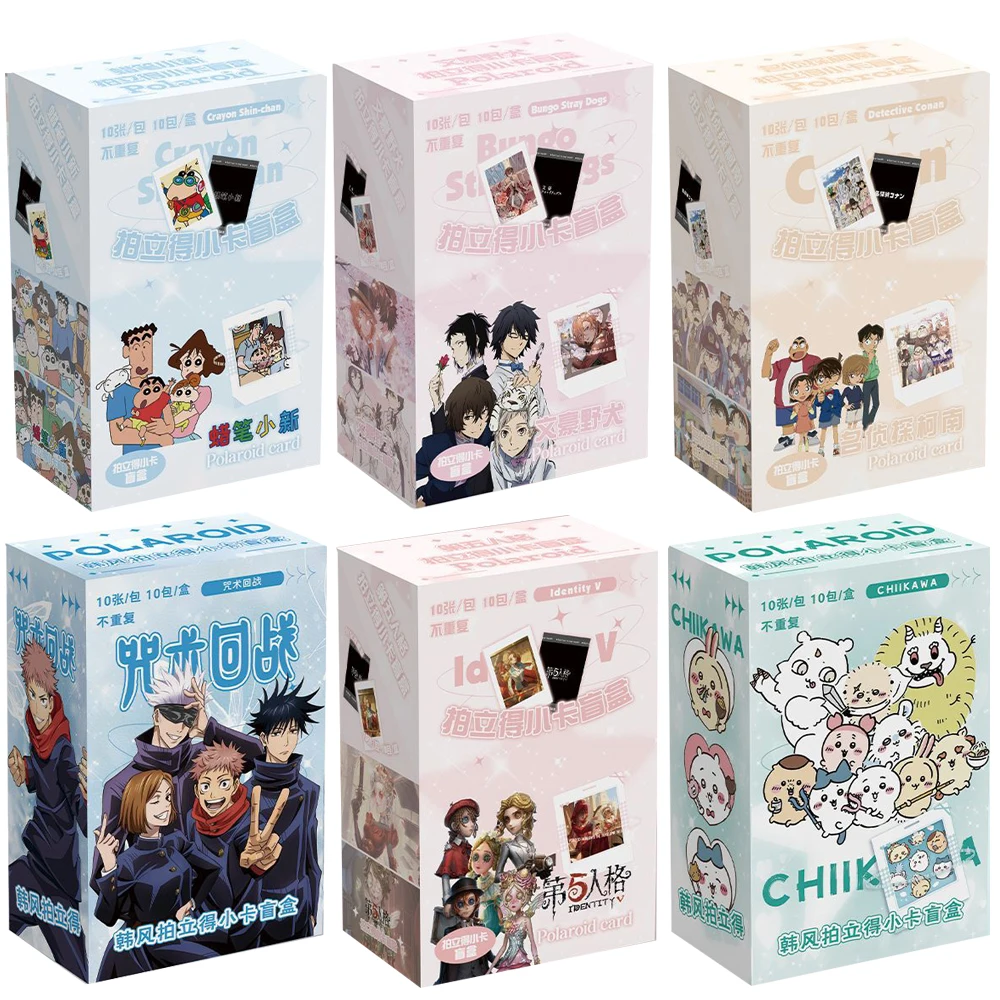 

Anime Game Polaroid Cards for Children Cartoon Cute Figures Creative Design Limited Cards Collection Kids Toys Christmas Gifts