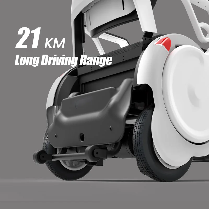 Intelligent High-end Lightweight Electric Wheelchair Disabled Multifunctional Power Wheelchair.