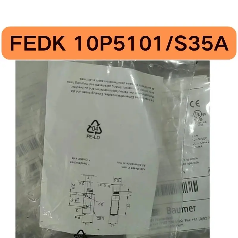 New photoelectric sensor FEDK 10P5101/S35A in stock for quick delivery