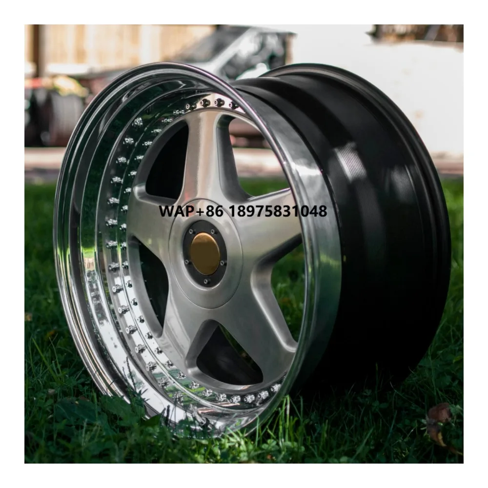 

3 Piece Forged Wheels 16 17 18 19 20 Inch Wheels 5x114.3 Alloy Wheels