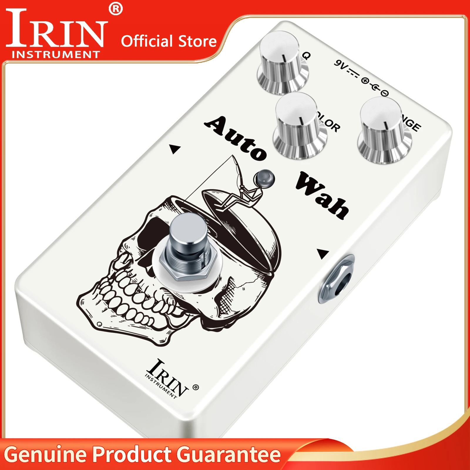 Pedal de Efecto para Guitarra Eléctrica IRIN RA-02 Auto Wah Envelope Filter, True Bypass, Accesorios y Piezas para Guitarra Eléctrica